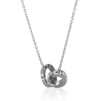 Crown Imperial Zirconia 18K Gold Plated Necklace